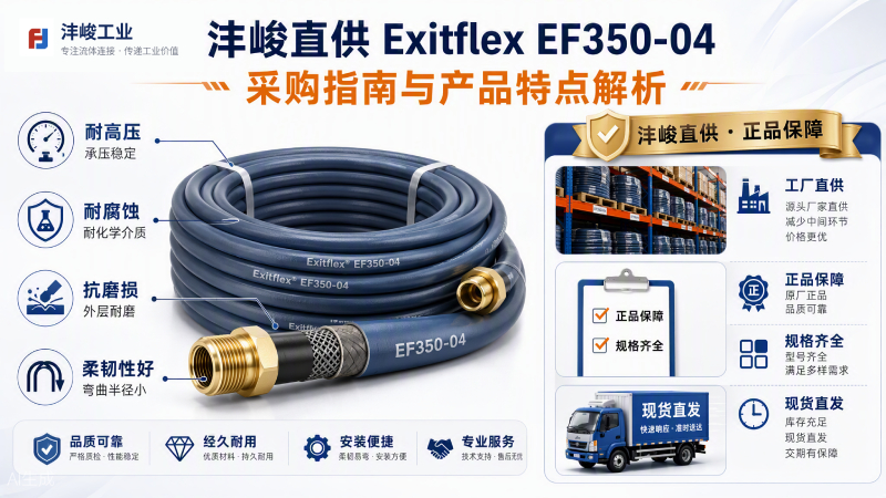 沣峻直供Exitflex EF350-04采购及特点解析