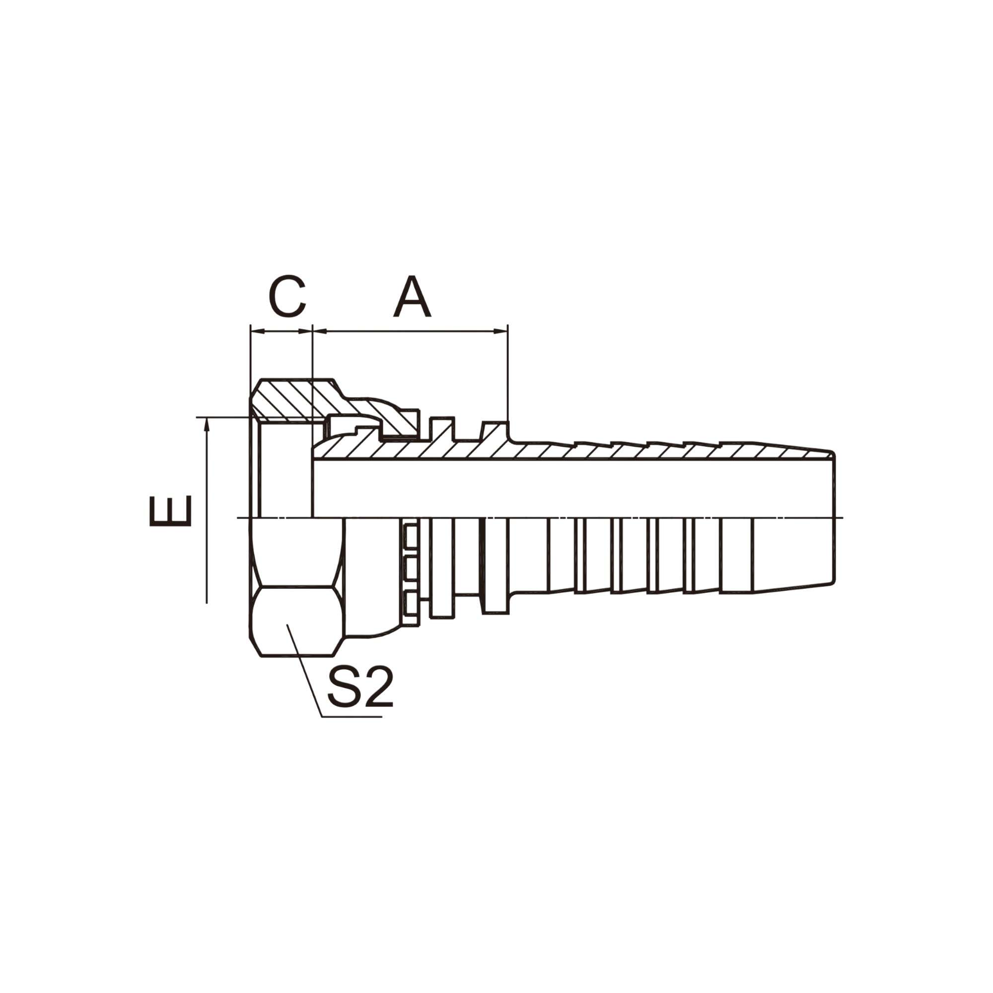公制内螺纹球面  20111-XX-XX