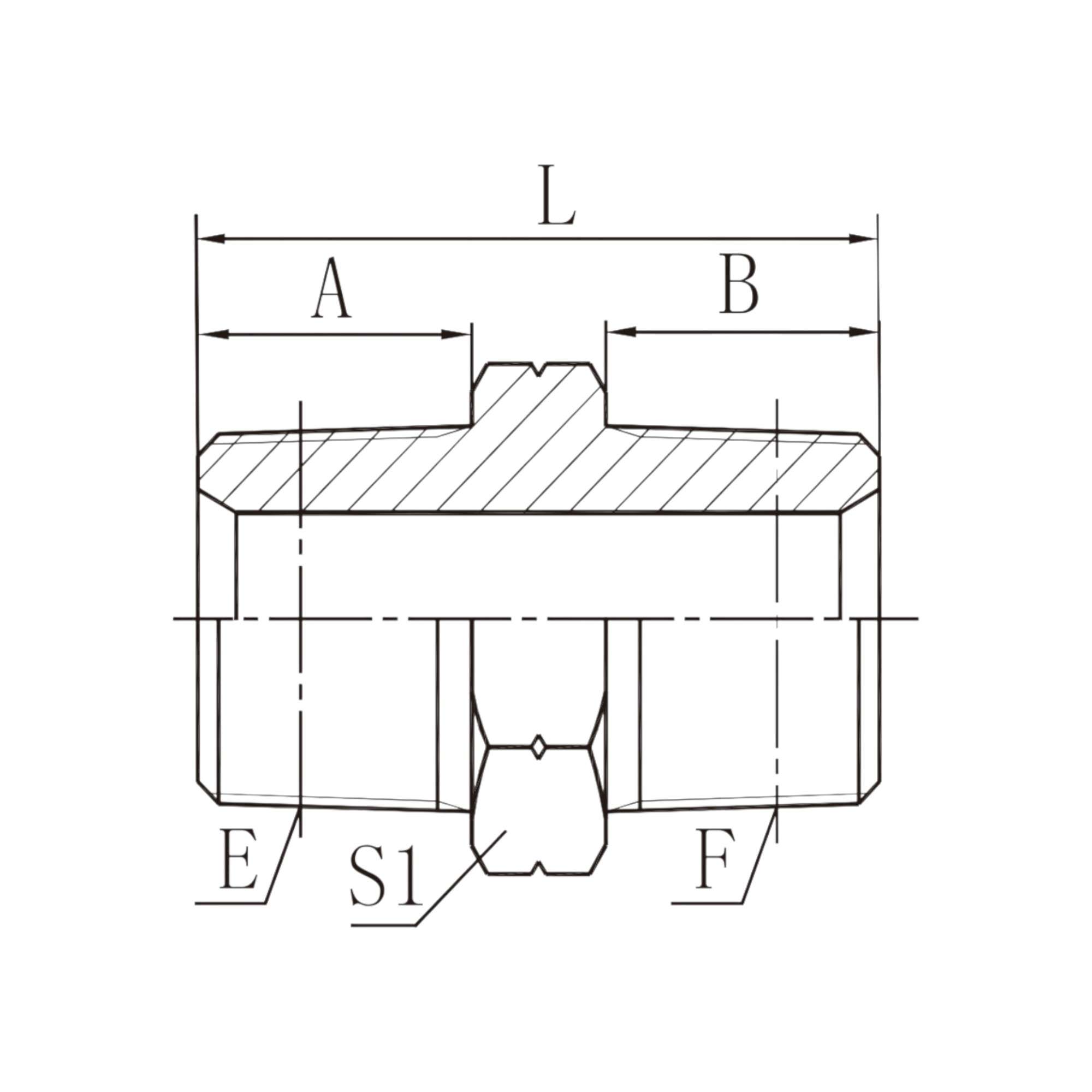 美制布锥管外螺纹 1N-SP