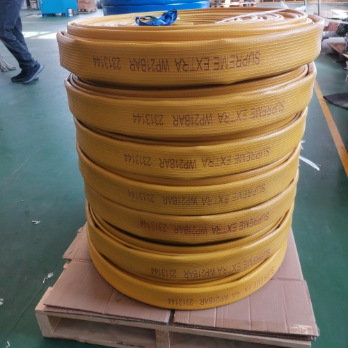 Longman 600 - Nitrile Rubber Layflat Hoses 黄色